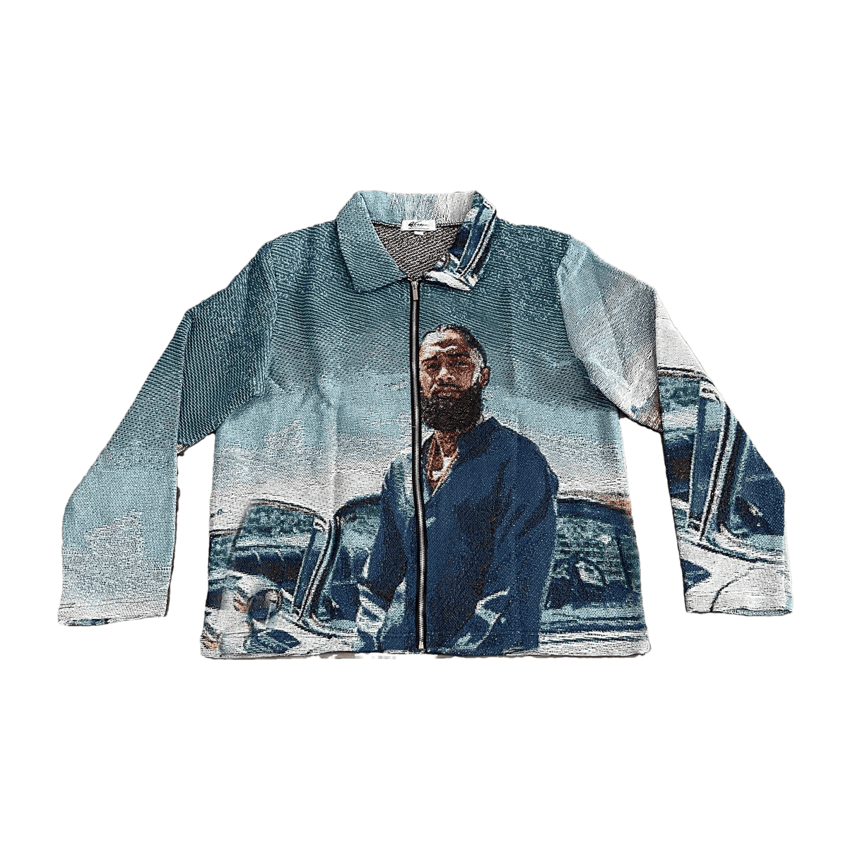 BLUE NIP TAPESTRY JACKET