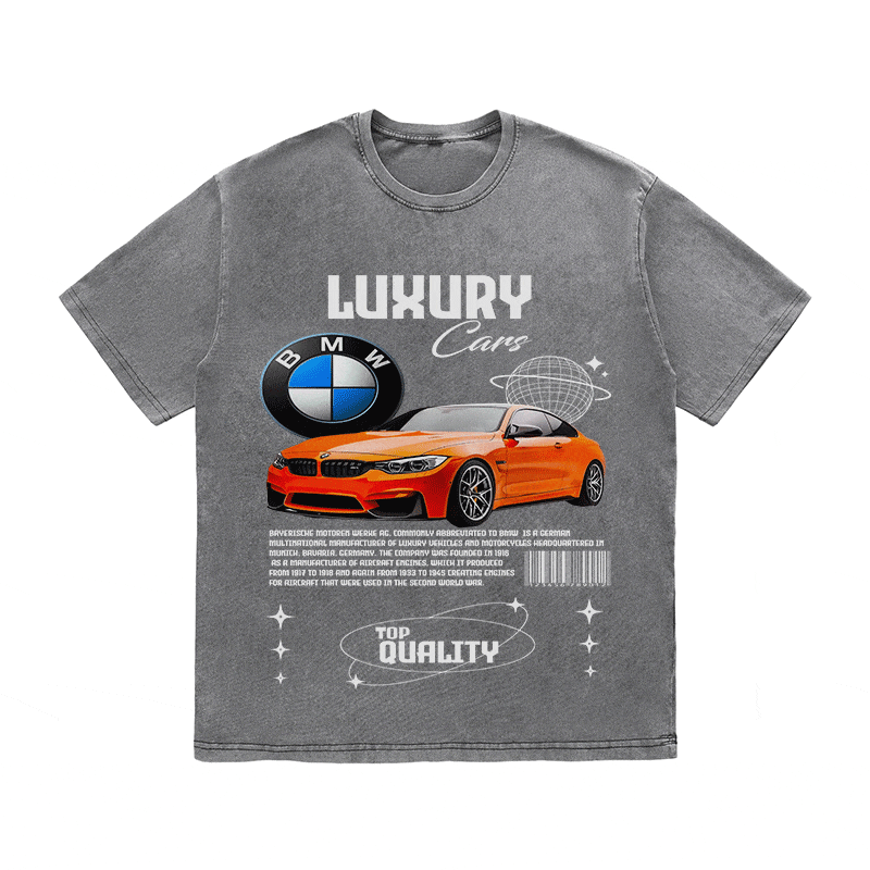 BMW 00 HEAVY WEIGHT COTTON TEE-9089