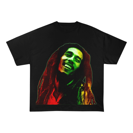 BOBMARLEY HEAVY WEIGHT COTTON TEE-8021