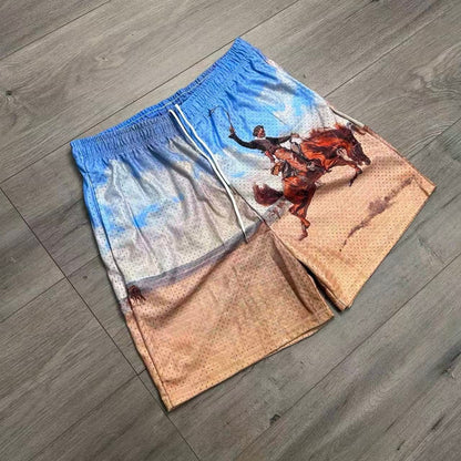 BUCK JUMPER MESH SHORTS-8741