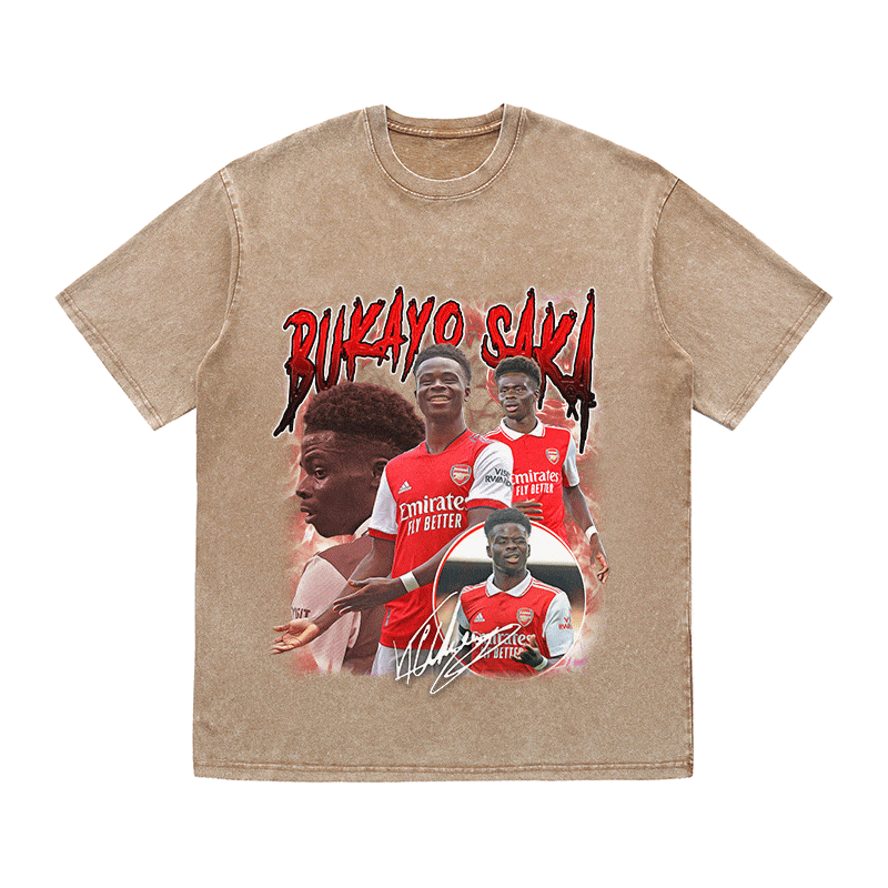 BUKAYO SAKA HEAVY WEIGHT COTTON TEE-9151