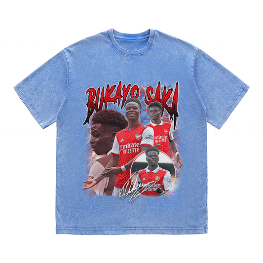 BUKAYO SAKA HEAVY WEIGHT COTTON TEE-9151