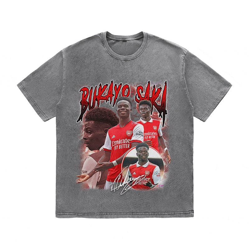 BUKAYO SAKA HEAVY WEIGHT COTTON TEE-9151