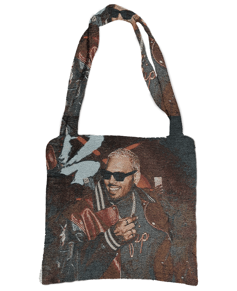 CHRIS BROWN TAPESTRY BAG