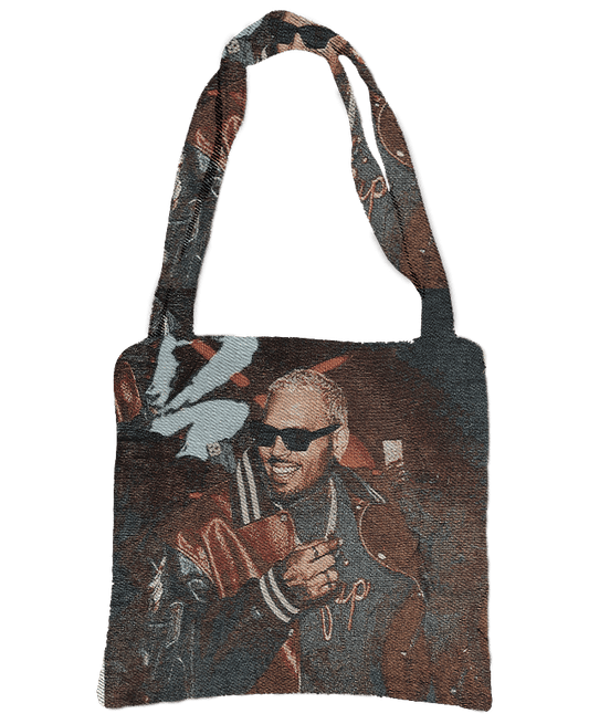 CHRIS BROWN TAPESTRY BAG