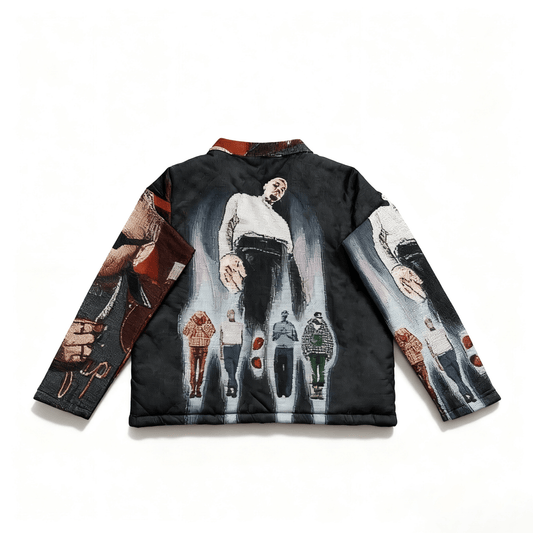 CHRIS BROWN TAPESTRY COAT