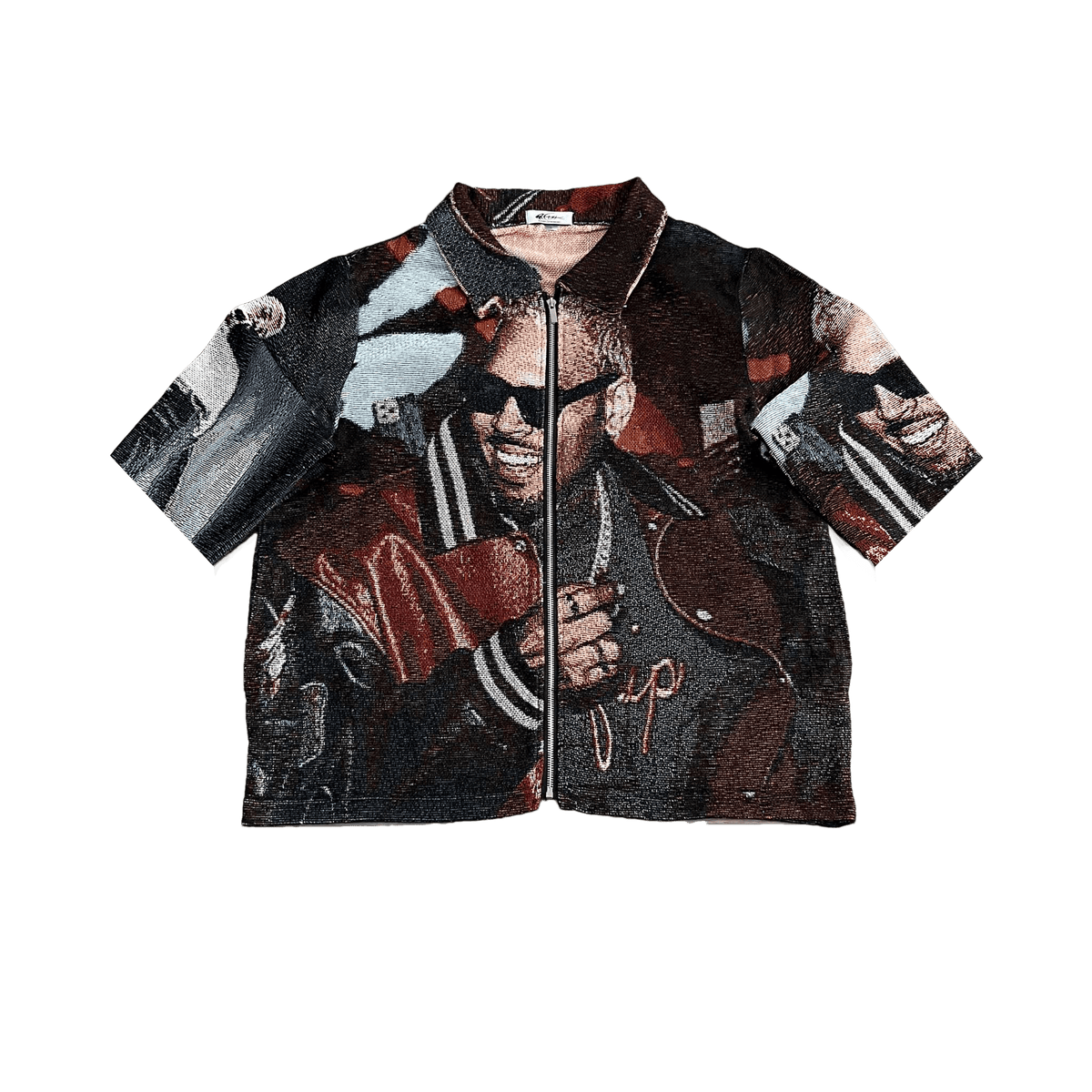 CHRIS BROWN TAPESTRY TEE