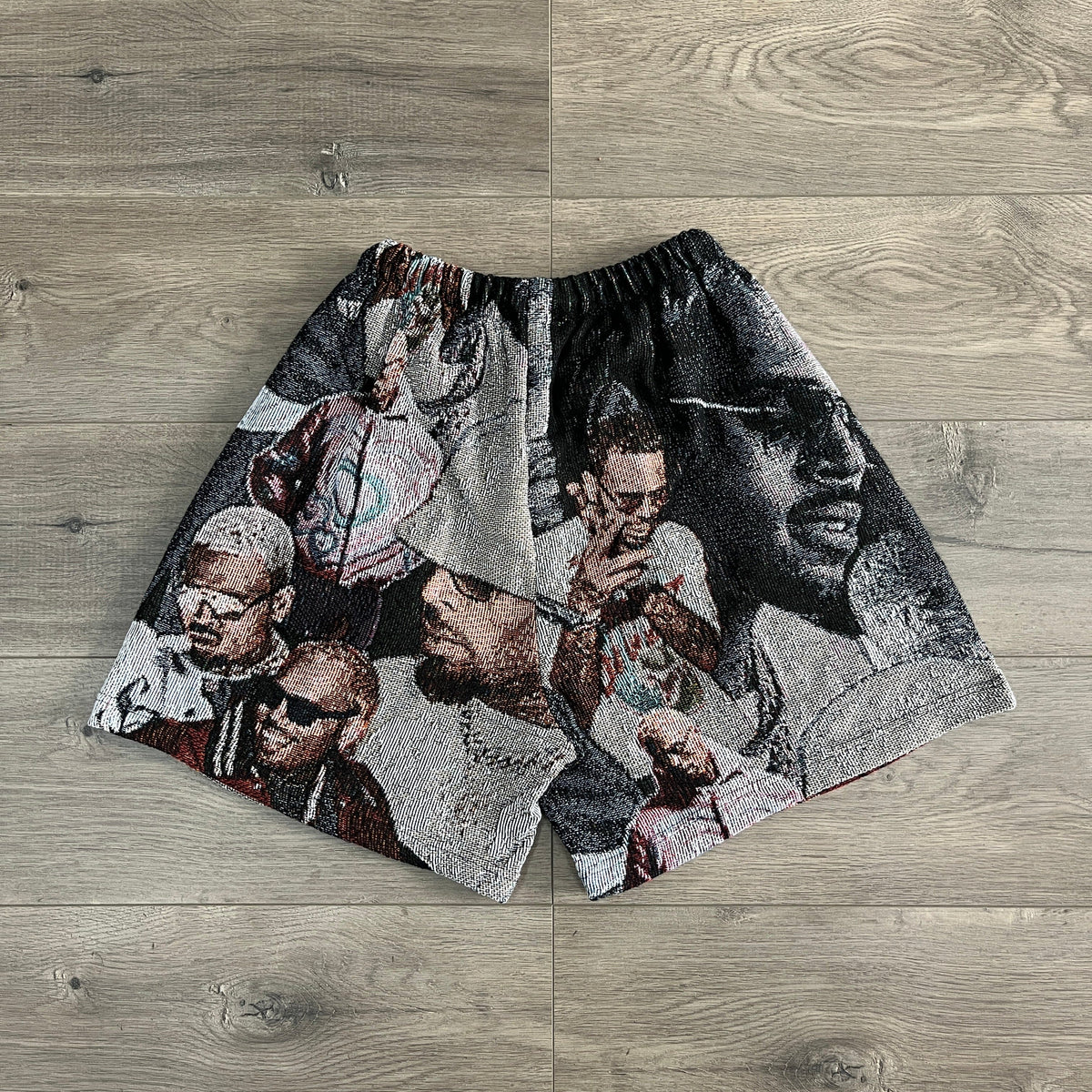 CHRIS BROWN V2 TAPESTRY SHORTS