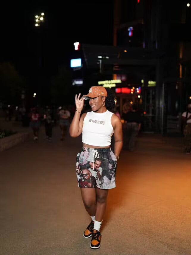 CHRIS BROWN V2 TAPESTRY SHORTS