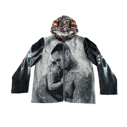 CHRIS BROWN V3 TAPESTRY HOODIE