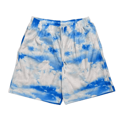 CLOUDS BANDANA MESH SHORTS-8780