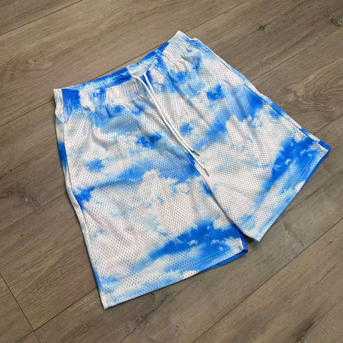 CLOUDS BANDANA MESH SHORTS-8780