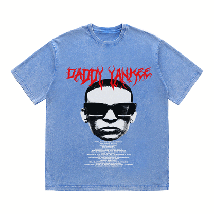 RDMCLOTHINGART tapestry hoodie DADDY YANKEE HEAVY WEIGHT COTTON TEE-8927