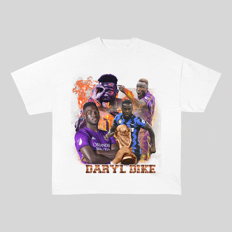 DARYL DIKE HEAVY WEIGHT COTTON TEE-9153