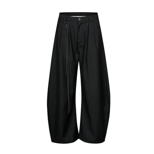 DESIGN RELAXED-FIT CASUAL PANTS-6006
