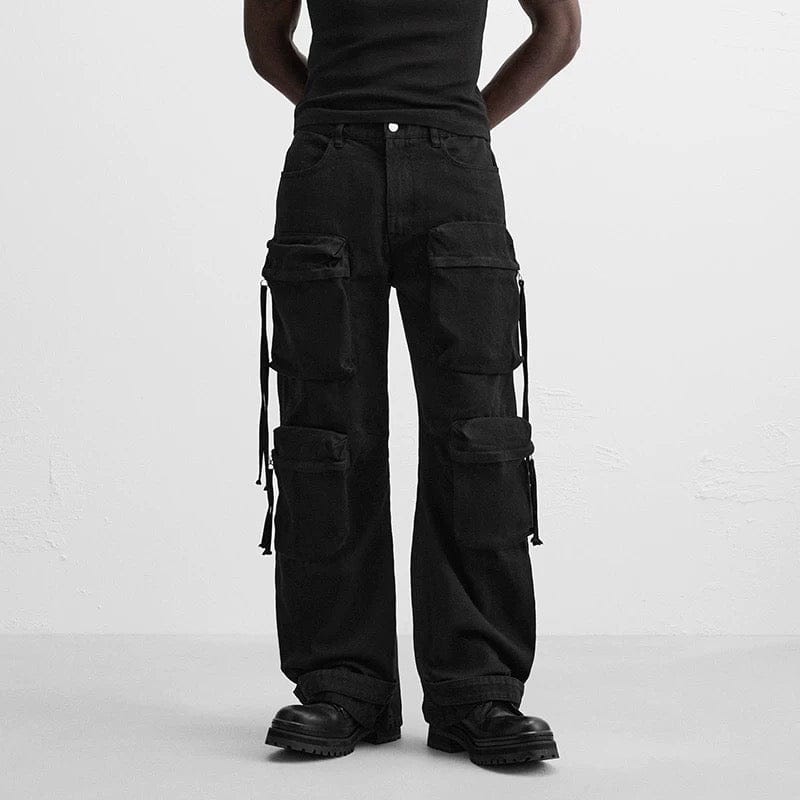 DESIGNER CARGO PANTS-9001