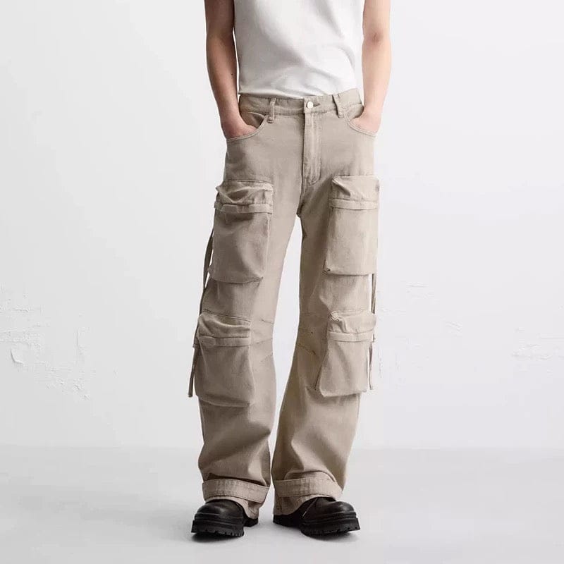 DESIGNER CARGO PANTS-9001