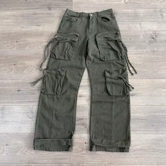 DESIGNER CARGO PANTS-9001