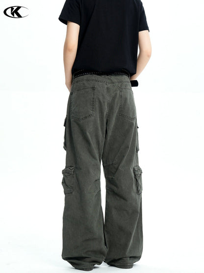 DESIGNER CARGO PANTS-9002