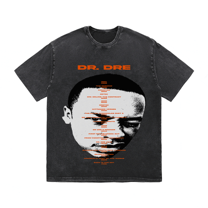 RDMCLOTHINGART tapestry hoodie DR. DRE HEAVY WEIGHT COTTON TEE-8929