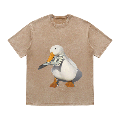 DUCK HEAVY WEIGHT COTTON TEE-9311