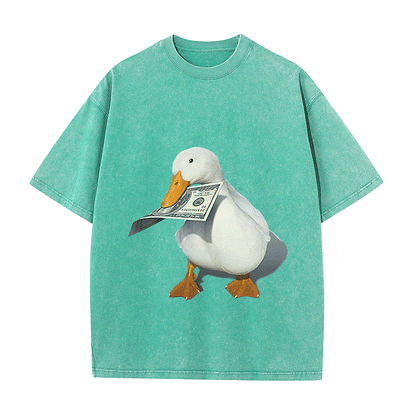 DUCK HEAVY WEIGHT COTTON TEE-9311