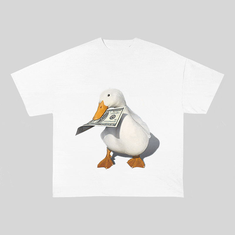 DUCK HEAVY WEIGHT COTTON TEE-9311