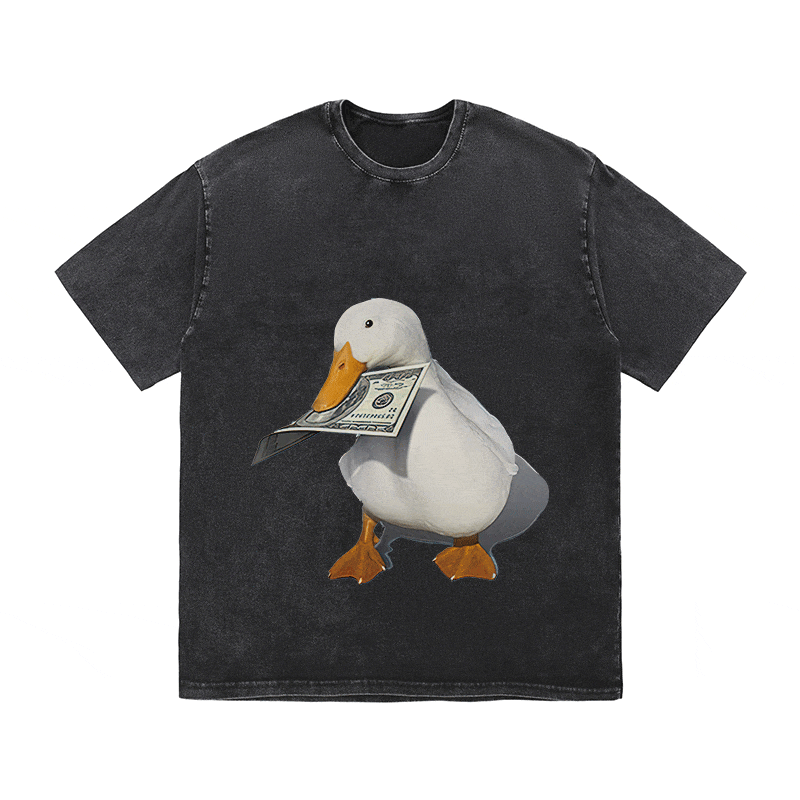 DUCK HEAVY WEIGHT COTTON TEE-9311