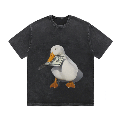 DUCK HEAVY WEIGHT COTTON TEE-9311
