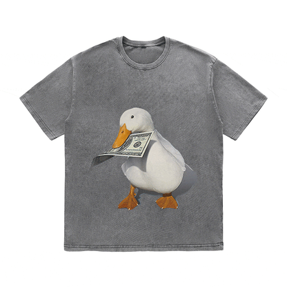 DUCK HEAVY WEIGHT COTTON TEE-9311