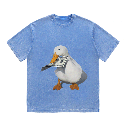 DUCK HEAVY WEIGHT COTTON TEE-9311