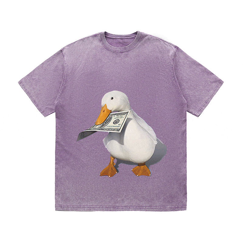DUCK HEAVY WEIGHT COTTON TEE-9311