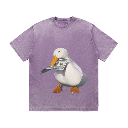 DUCK HEAVY WEIGHT COTTON TEE-9311