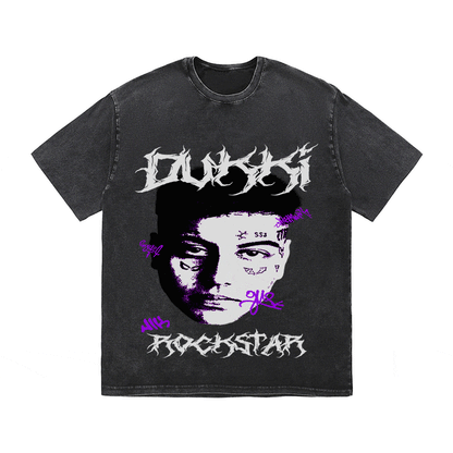 RDMCLOTHINGART tapestry hoodie DUKI HEAVY WEIGHT COTTON TEE-8876