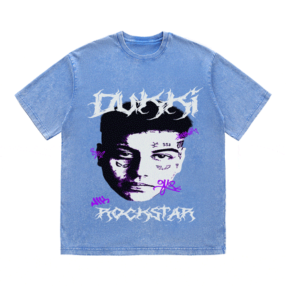 RDMCLOTHINGART tapestry hoodie DUKI HEAVY WEIGHT COTTON TEE-8876