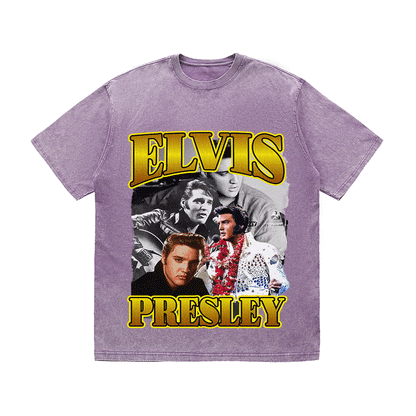 ELVIS HEAVY WEIGHT COTTON TEE-9124