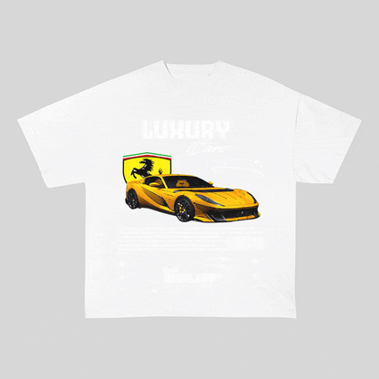 FERRARI HEAVY WEIGHT COTTON TEE-9095