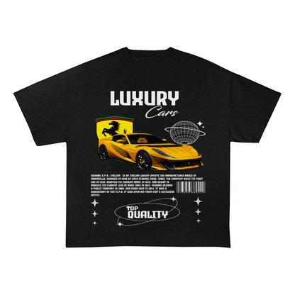FERRARI HEAVY WEIGHT COTTON TEE-9095