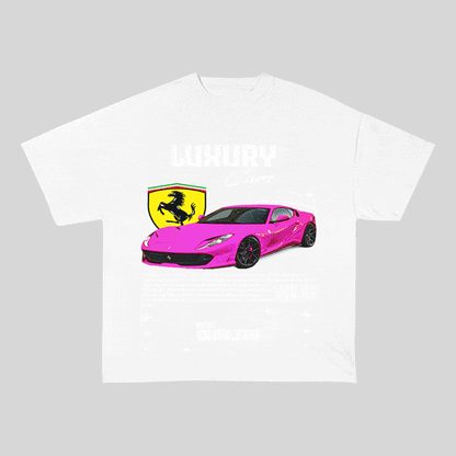 FERRARI HEAVY WEIGHT COTTON TEE-9097