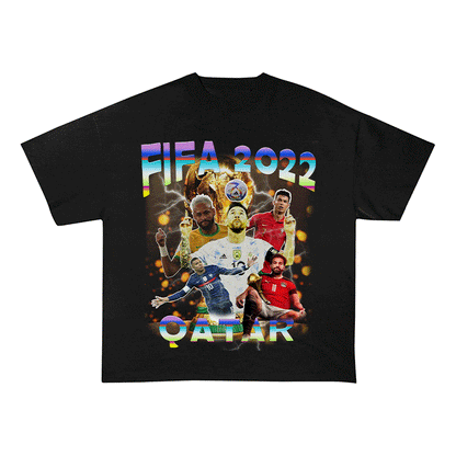 FIFA 2022 HEAVY WEIGHT COTTON TEE-9156