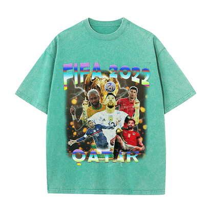 FIFA 2022 HEAVY WEIGHT COTTON TEE-9156