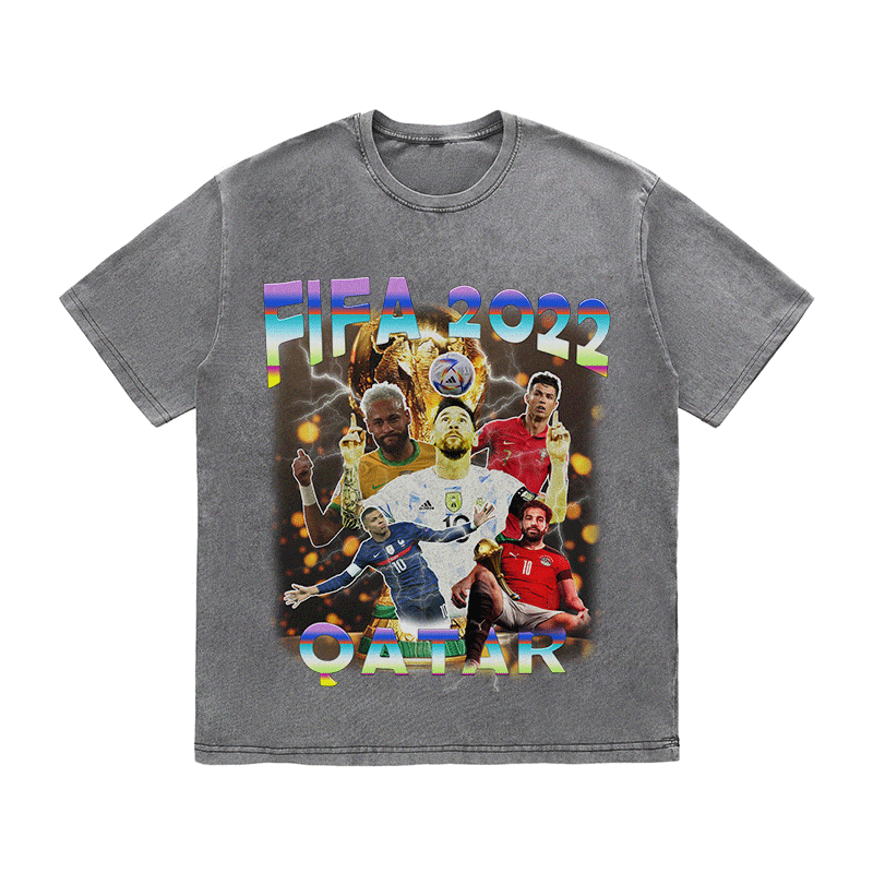FIFA 2022 HEAVY WEIGHT COTTON TEE-9156