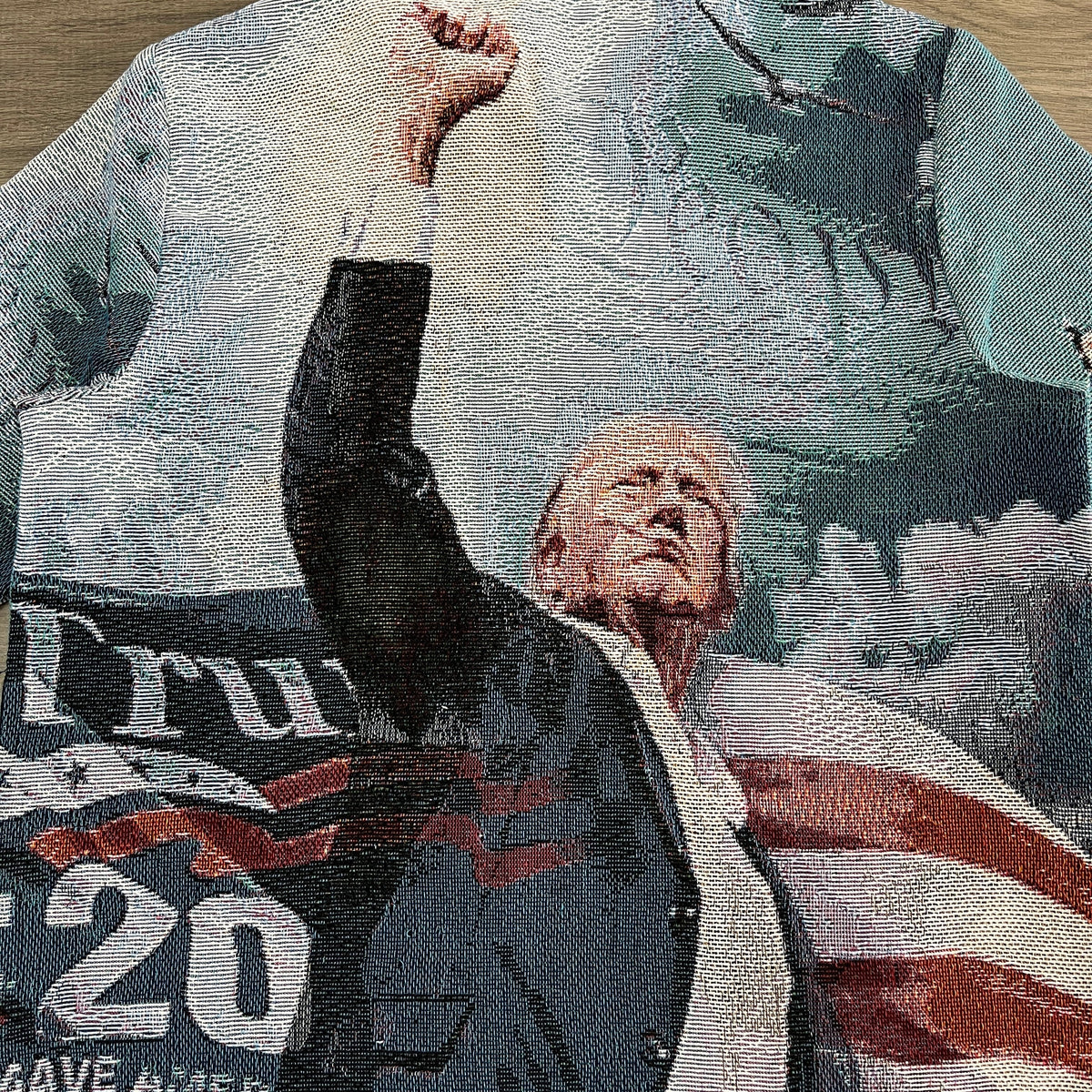 FIGHT US TAPESTRY JACKET