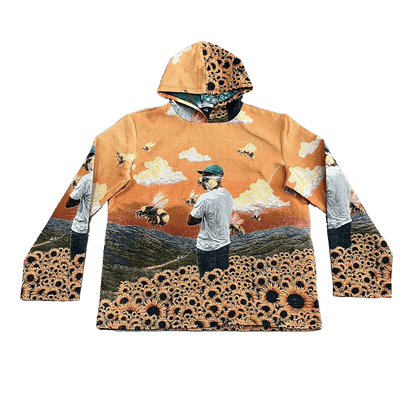 FLOWER BOY TAPESTRY HOODIE