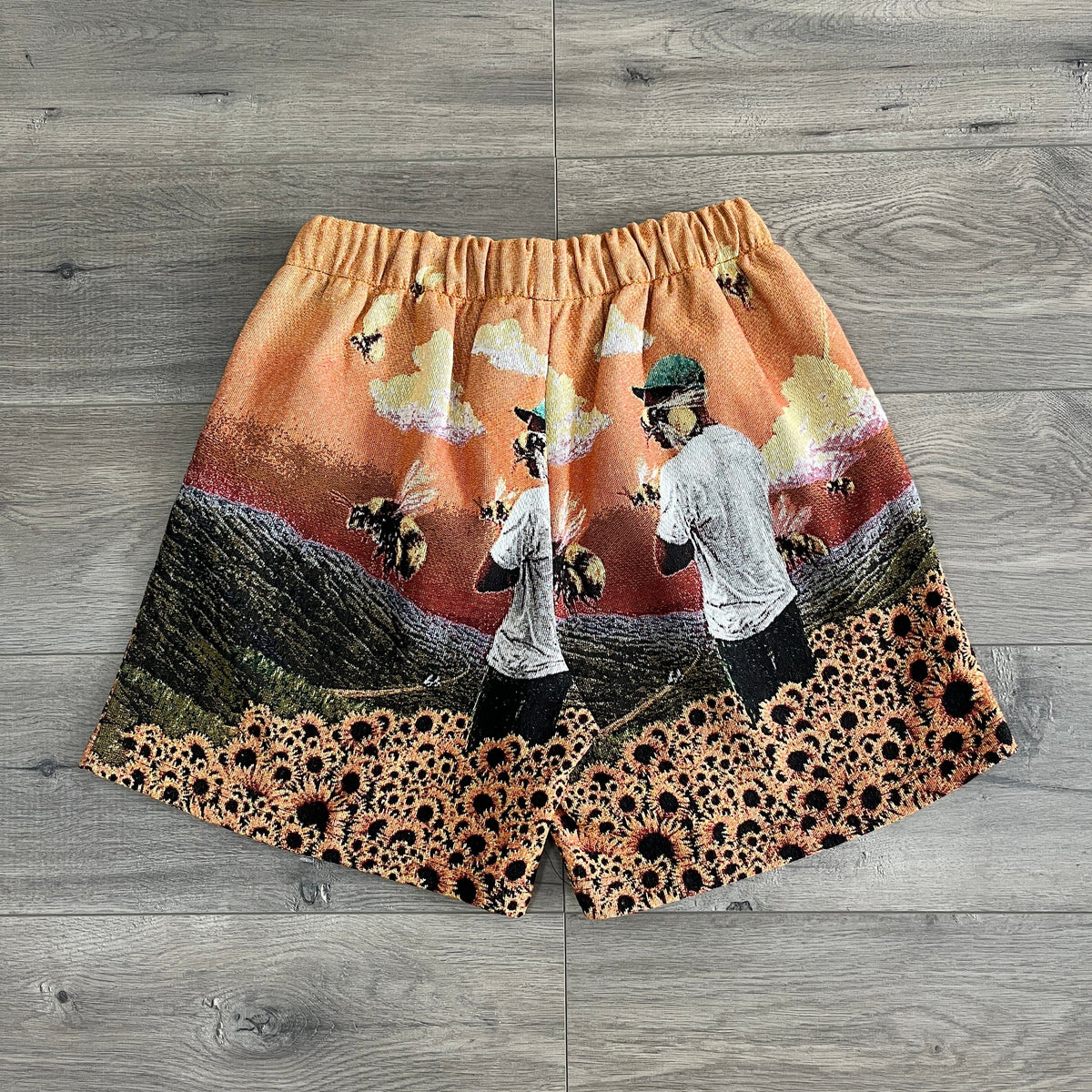 FLOWER BOY TAPESTRY SHORTS