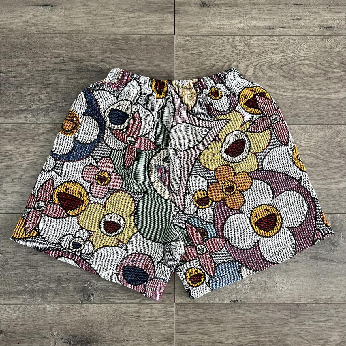 FLOWER TAPESTRY SHORT