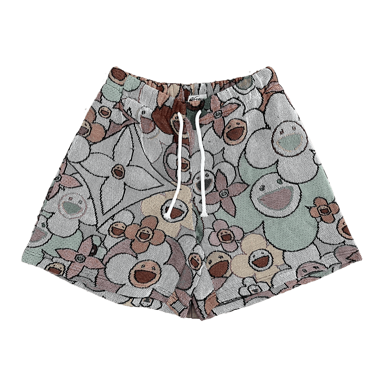 FLOWER TAPESTRY SHORT