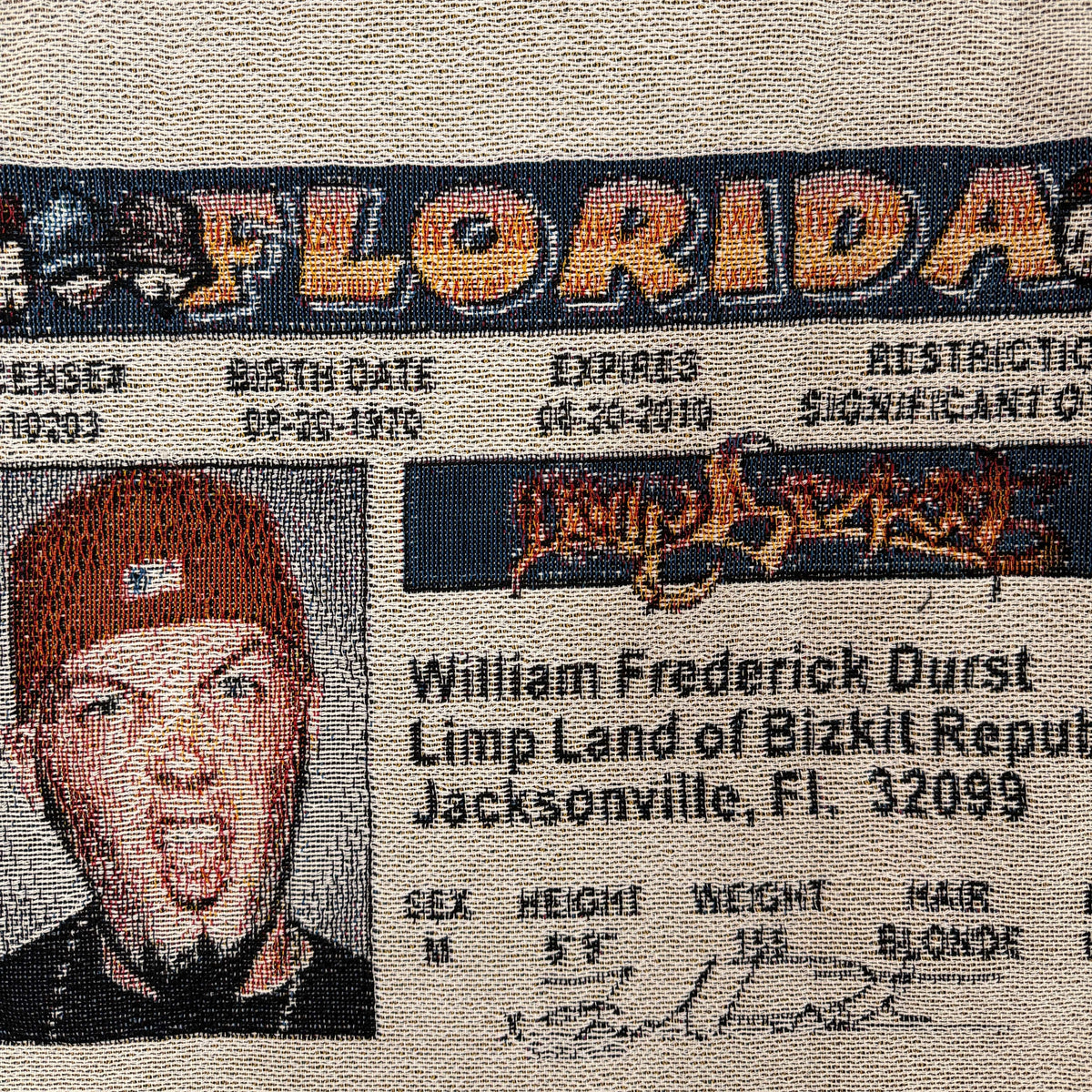 FRED DURST TAPESTRY TEE