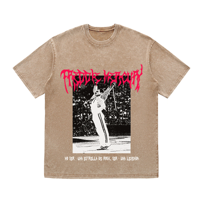 RDMCLOTHINGART tapestry hoodie FREDDIE MERCURY HEAVY WEIGHT COTTON TEE-8902