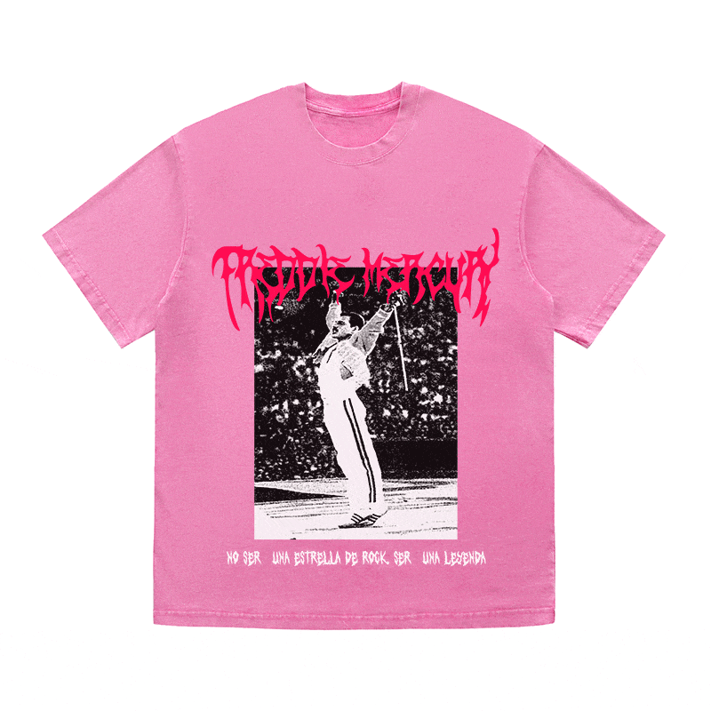 RDMCLOTHINGART tapestry hoodie FREDDIE MERCURY HEAVY WEIGHT COTTON TEE-8902